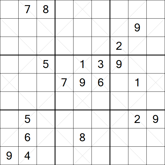 Argyle Sudoku - Hard