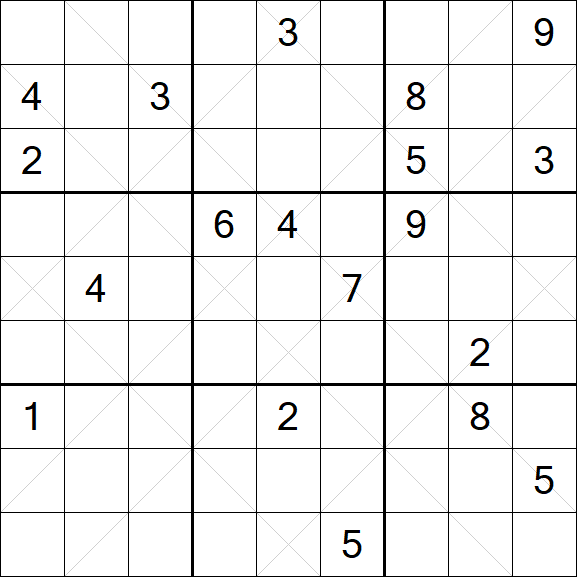 Argyle Sudoku - Hard