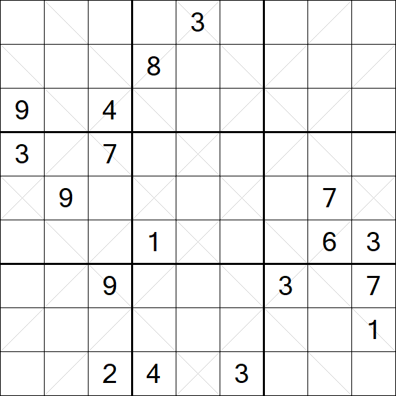 Argyle Sudoku - Hard