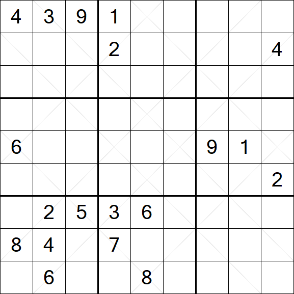 Argyle Sudoku - Hard