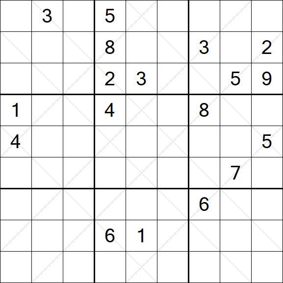 Argyle Sudoku - Hard