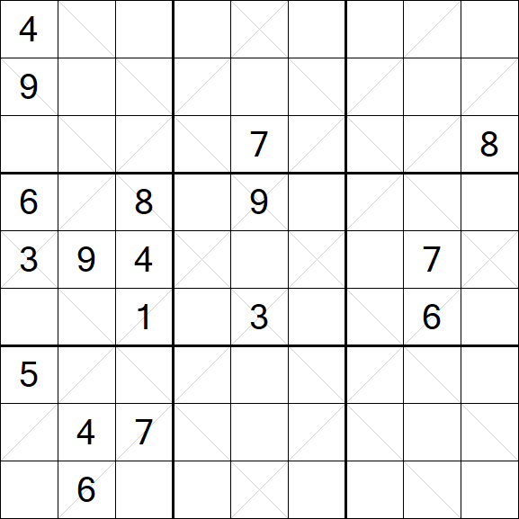 Argyle Sudoku - Hard