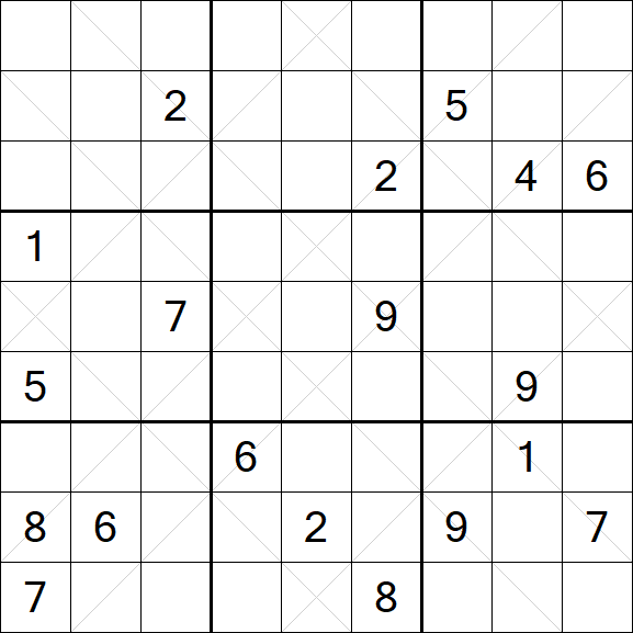 Argyle Sudoku - Hard