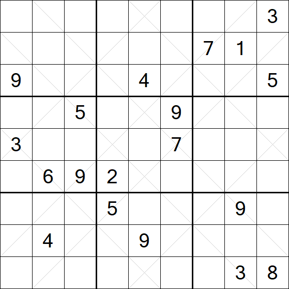 Argyle Sudoku - Hard