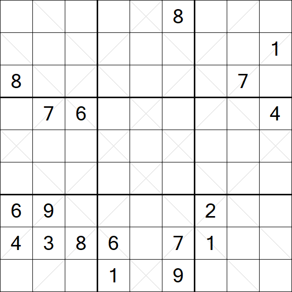 Argyle Sudoku - Hard