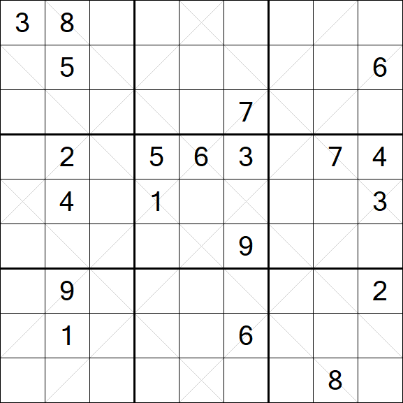 Argyle Sudoku - Hard