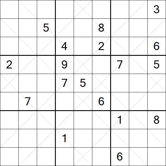 Argyle Sudoku - Hard