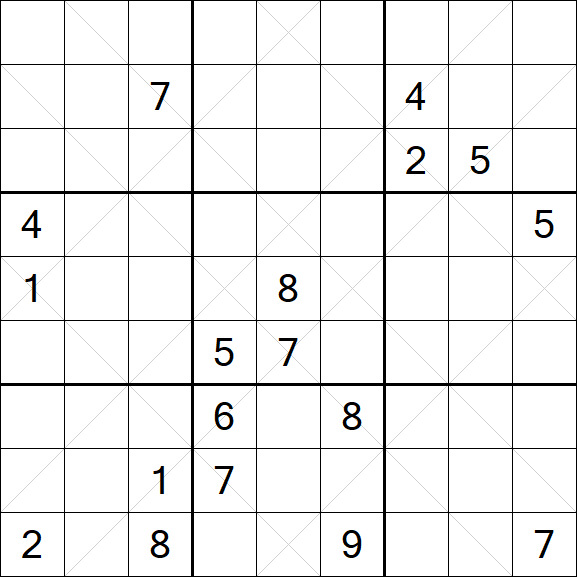 Argyle Sudoku - Hard