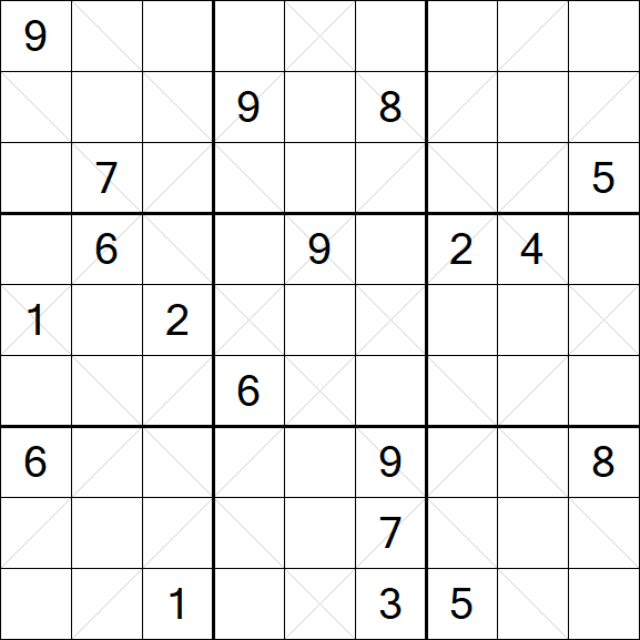 Argyle Sudoku - Hard