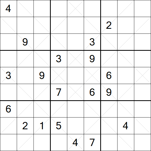 Argyle Sudoku - Hard