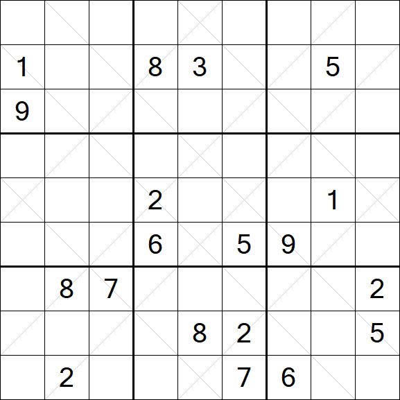 Argyle Sudoku - Hard