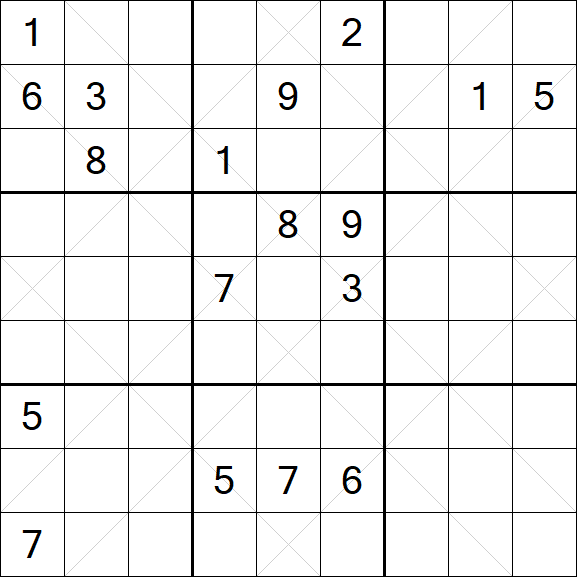 Argyle Sudoku - Hard