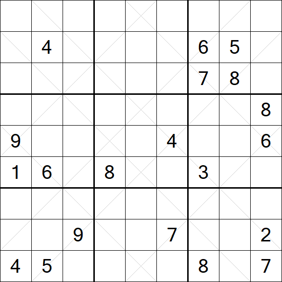 Argyle Sudoku - Hard
