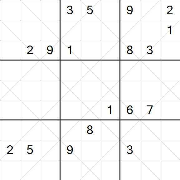 Argyle Sudoku - Hard