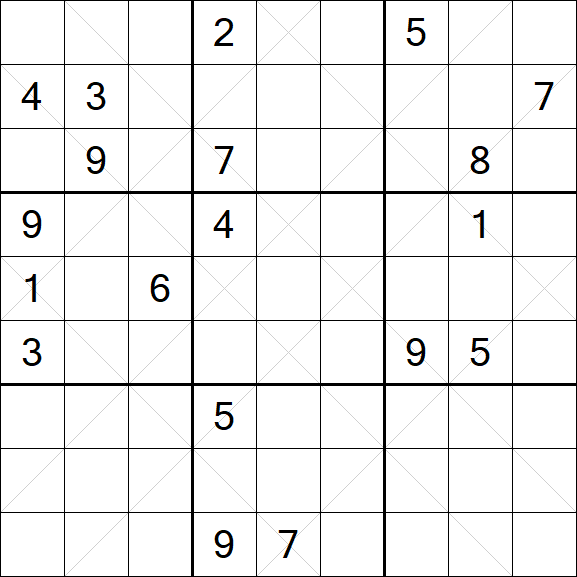 Argyle Sudoku - Hard