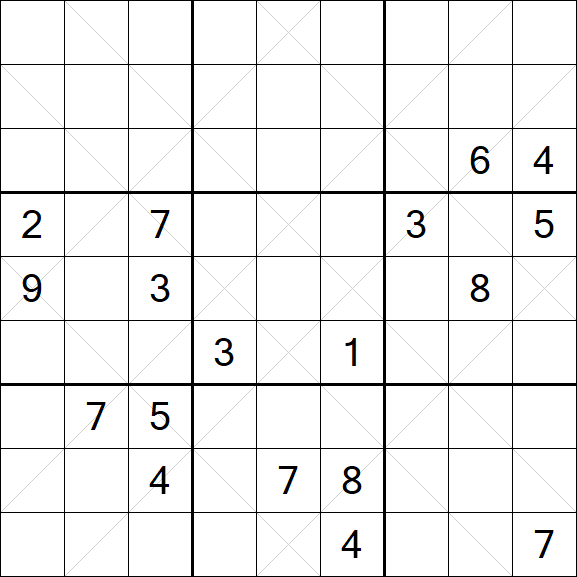 Argyle Sudoku - Hard