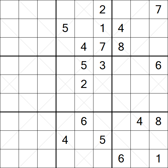 Argyle Sudoku - Hard