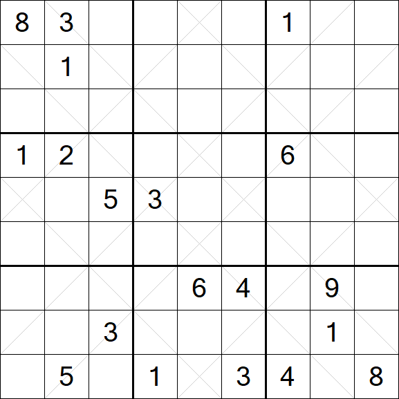 Argyle Sudoku - Hard
