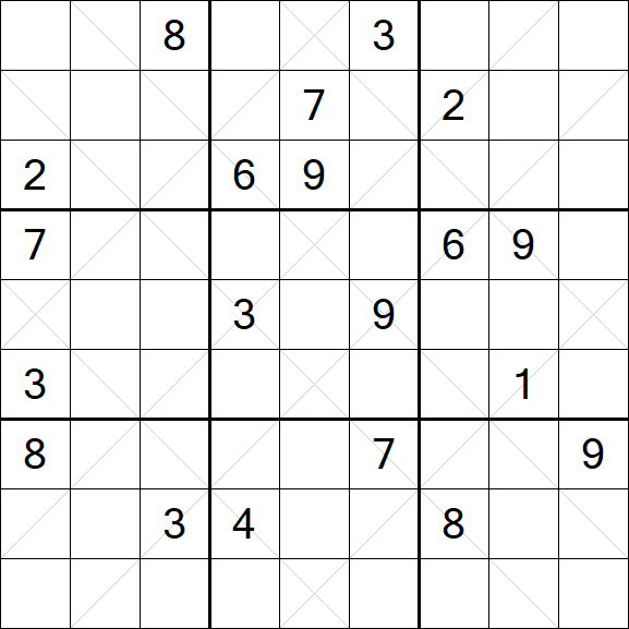Argyle Sudoku - Hard