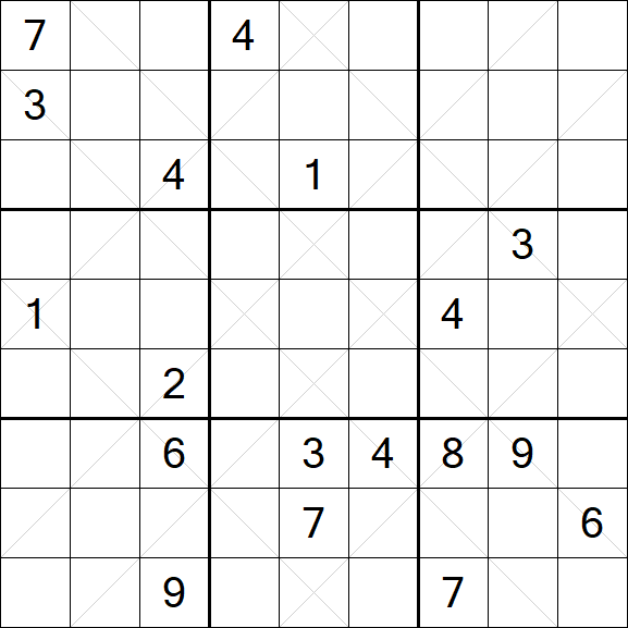 Argyle Sudoku - Hard