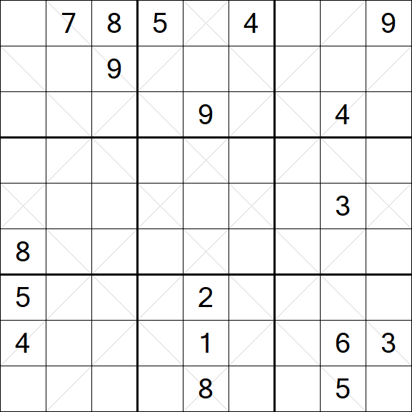 Argyle Sudoku - Hard