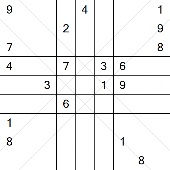 Argyle Sudoku - Hard