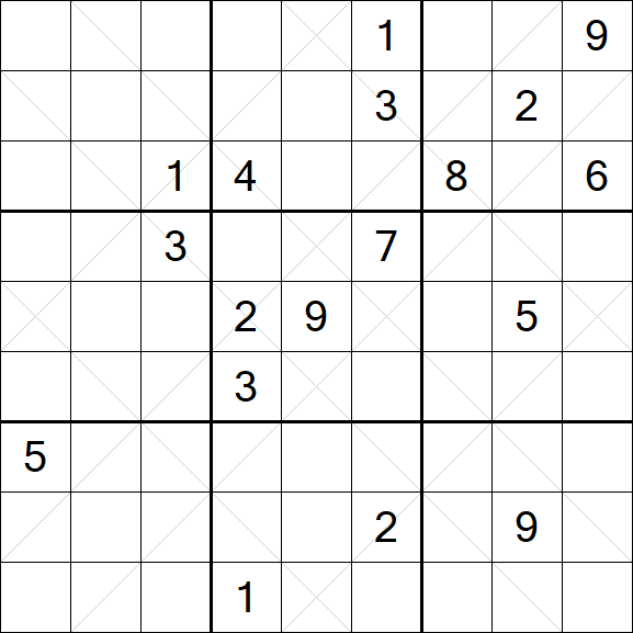 Argyle Sudoku - Hard