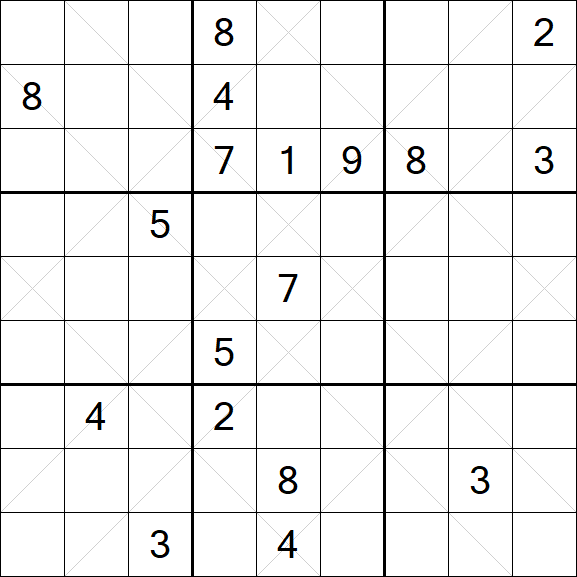 Argyle Sudoku - Hard