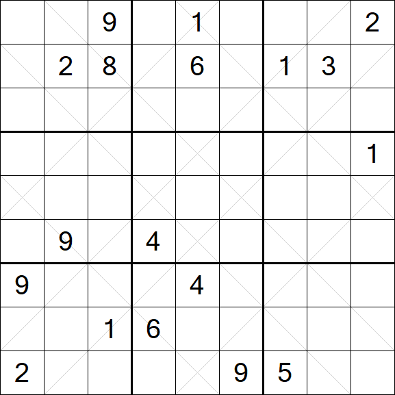 Argyle Sudoku - Hard