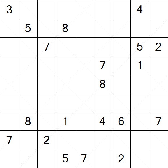 Argyle Sudoku - Hard