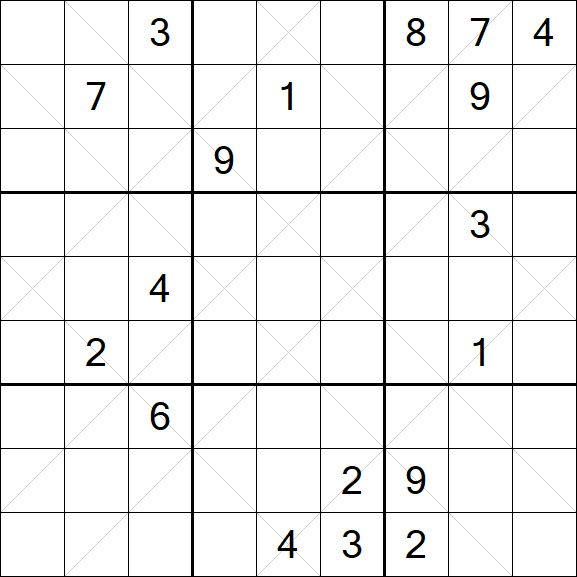 Argyle Sudoku - Hard