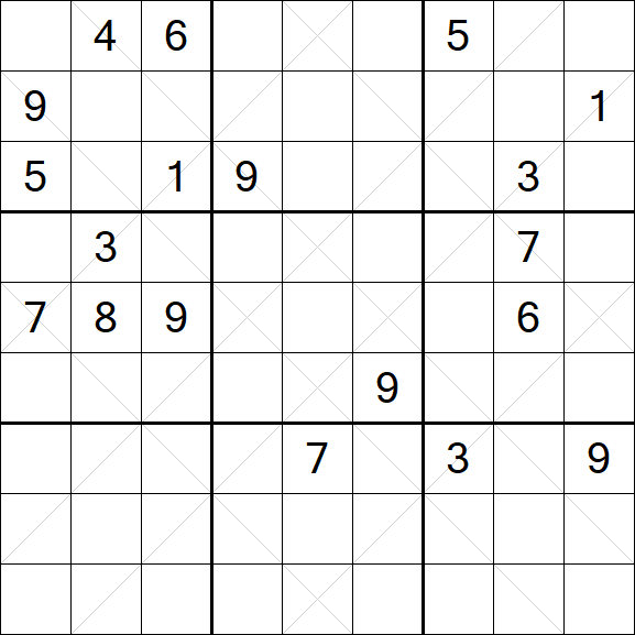 Argyle Sudoku - Hard