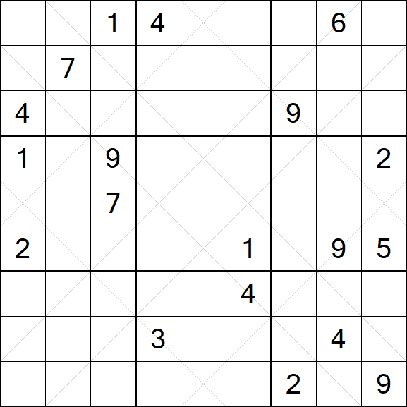 Argyle Sudoku - Hard