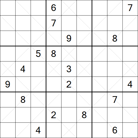 Argyle Sudoku - Hard