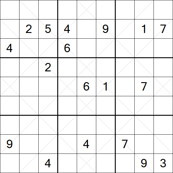 Argyle Sudoku - Hard