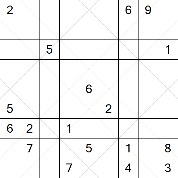 Argyle Sudoku - Hard