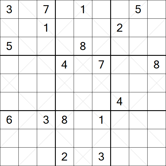 Argyle Sudoku - Hard