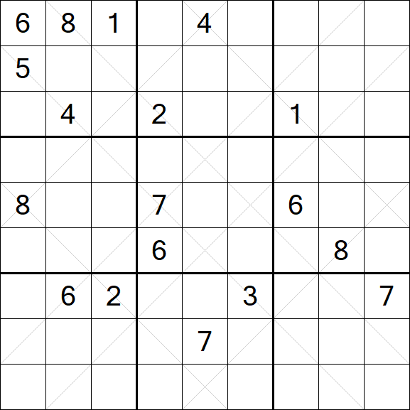 Argyle Sudoku - Hard