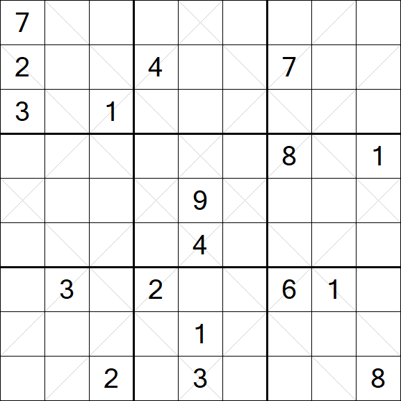 Argyle Sudoku - Hard