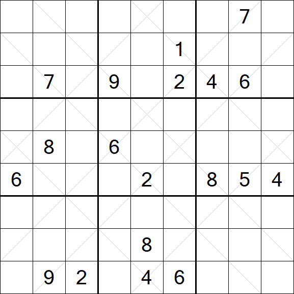 Argyle Sudoku - Hard