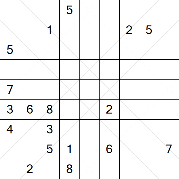 Argyle Sudoku - Hard