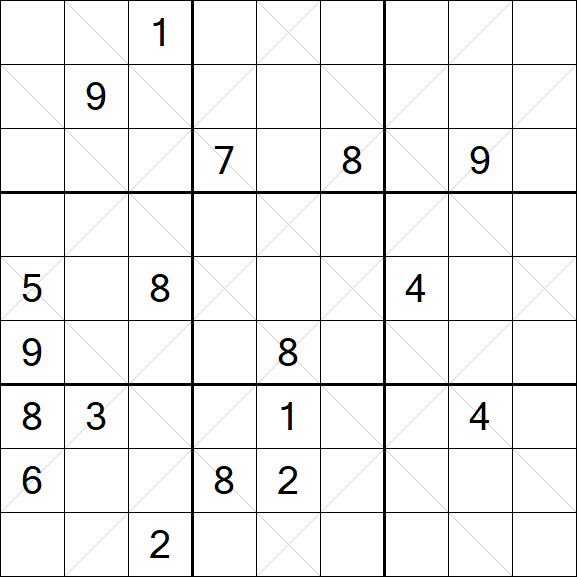 Argyle Sudoku - Hard