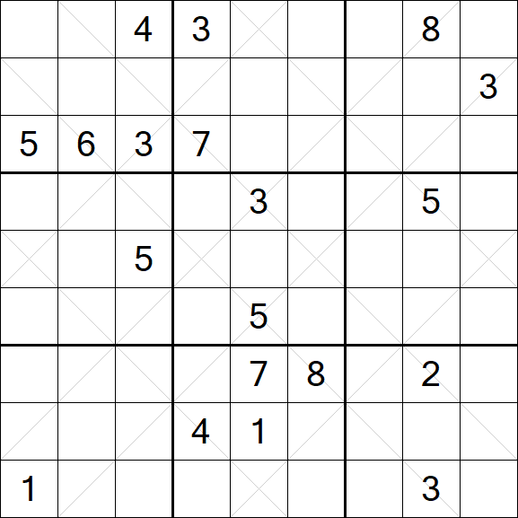 Argyle Sudoku - Hard
