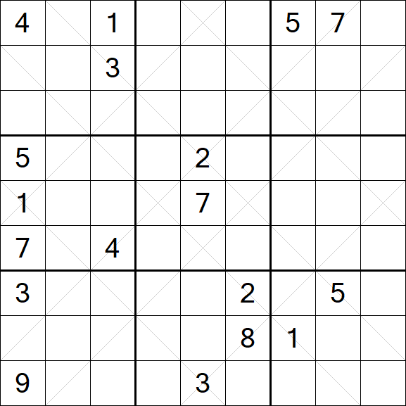 Argyle Sudoku - Hard