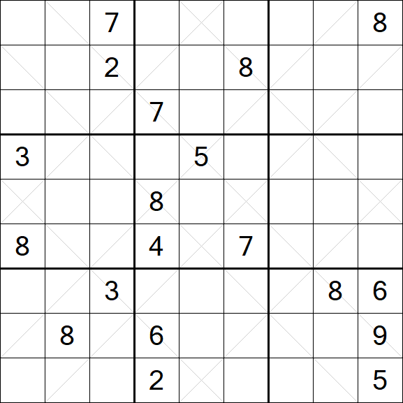 Argyle Sudoku - Hard