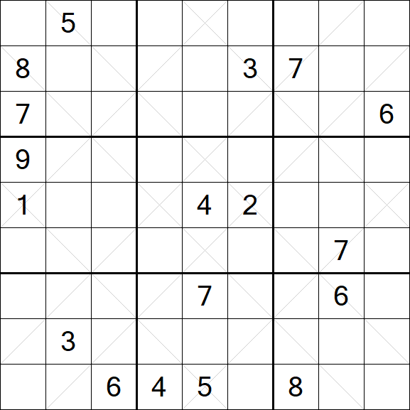 Argyle Sudoku - Hard