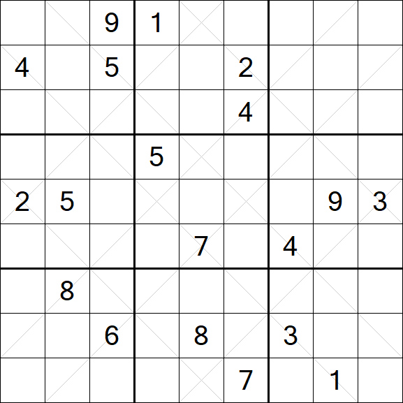 Argyle Sudoku - Hard