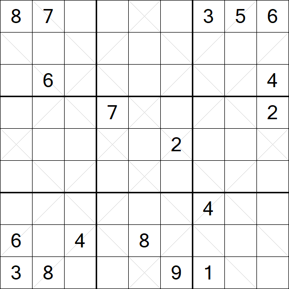 Argyle Sudoku - Hard
