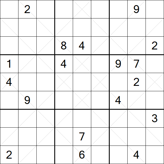 Argyle Sudoku - Hard