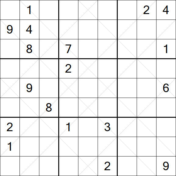 Argyle Sudoku - Hard
